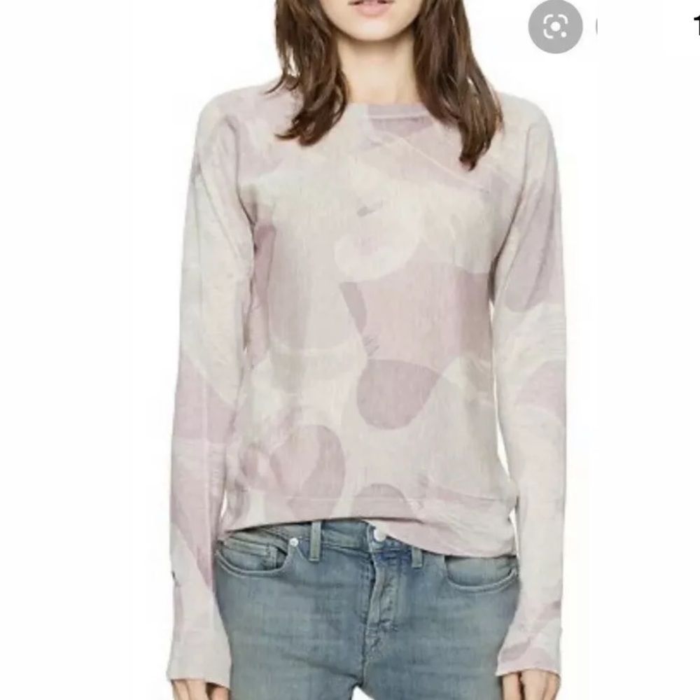Zadig & Voltaire Bebe Crisp Camou sweater L